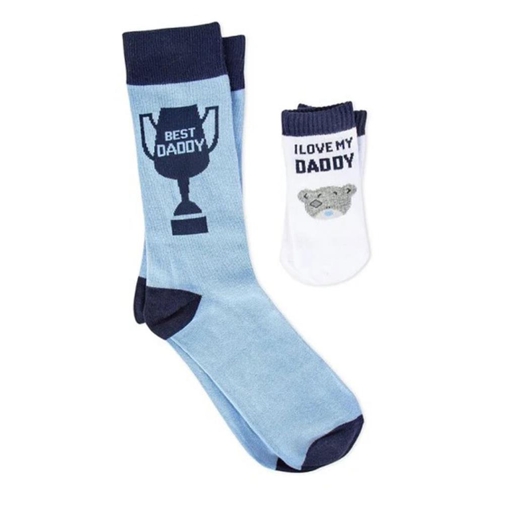 Me to You Bear Daddy & Me Socks Extra Image 2